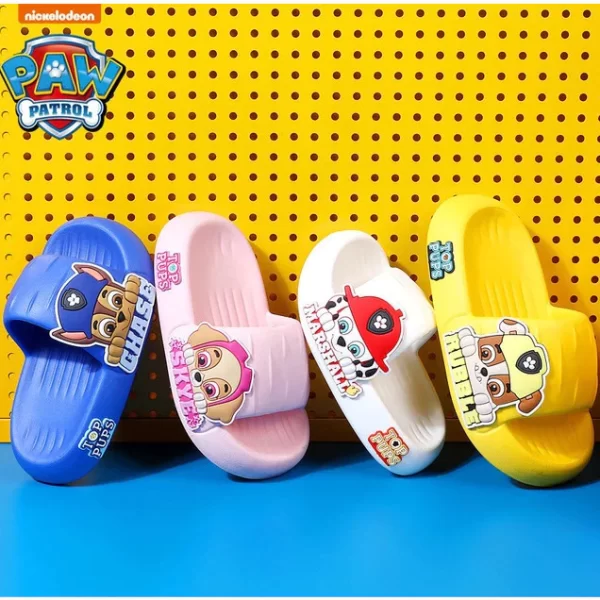 Papete Infantil Patrulha Canina PAW Nuvem Slide Juvenil Unissex Chinelo Sandália Macio Lindas cores - Image 3